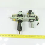 Numatics P22B-03AGM S22C-03BKLM Flexiblok Pneumatic Filter Regulator Assembly. Fixed Price $249.99.