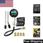 Professional 200 Psi Compression Tester - Digital Gauge With Flexible Hose Kit. Fixed Price $48.44.