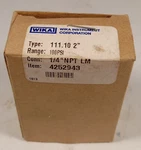 New Wika 4252943 Gauge, 1/4 Npt Lm, 100 Psi Nnb ***make Offer***. Fixed Price $29.99.