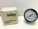 New Grainger 169787A 5WZ41 2" P505 160PSI 1/4 Npt Air Oil Pressure Gauge. Fixed Price $8.50.