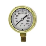 Pic Gauges 601L-254O Industrial Pressure Gauge, To 2, 000 Psi, 1/2. Fixed Price $50.79.