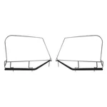 For Jeep Wrangler 1997-2006 Rugged Ridge Upper Soft Door Skin Frames. Fixed Price $239.99.