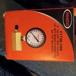 Pasco 1726-10G 2" 15# Air Test Gauge 1/4" Mpt Brass Connect 3/4" Fpt Hex Body. Fixed Price $17.96.