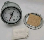 Weksler Dial Indicator Vacuum Gauge 3-1/2" Shock 30-0 Hg. EA233VCPRWBO. Fixed Price $219.95.