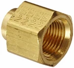 Eaton Weatherhead 3300X6X2 Brass CA360 Fitting, Reducing Coupling, 1/8" 3/8". Fixed Price $5.42.