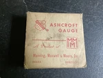 Ashcroft 1004 Gauge -30 VAC-60PSI 4-1/2 Display 1/4 Lower Npt. Fixed Price $9.89.