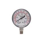 Grainger Approved 4CFW7 Compound GAUGE,AMMONIA,2 1/2 IN,300 Psi Pk. Fixed Price $130.68.