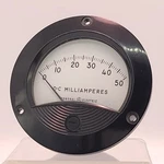 General Electric D-c Milliamperes 0-100 Type DO71 A1BM2 Gauge New In Box Nos. Fixed Price $29.99.