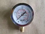 Surplus New Winters PFQ810 2-1/2", 0-2000 Psi Pressure Gauge Parts. Fixed Price $14.64.