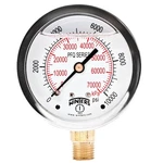 Winters 2-1/2" Dial Size, Liquid Filled Industrial Pressure Gauge, Brass Inte.... Fixed Price $43.53.