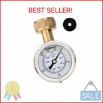 Solimeta 2" Glycerine Filled Stainless Steel Water Pressure Test Gauge, 0-200 Ps. Fixed Price $14.87.