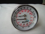 New Bluefin Tridicator Boiler Gauge 2.5" 1/4 Npt 0-75PSI 70-320F 1.61" Stem Nib. Fixed Price $34.00.