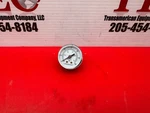 Worksmart WS-PE-GAGE-13 1.5" Abs 30 Psi 1/8 Npt Back Gauge. Fixed Price $24.50.