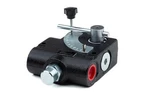 Hydraulic Pressure Comp Flow Control Valve 0-30 Gpm Sae 12 3000 Psi Chief. Fixed Price $127.45.