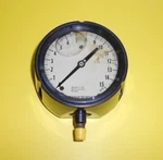 Nos Pressure Gauge Ashcroft 45-1279SS-02L-15 0-15 Psi 1/2" Glycerin Filled. Fixed Price $34.00.