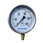 Measureman Stainless Steel Pressure Gauge = To 100 Psi 4 Inch. Fixed Price $24.99.