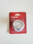 Brand New Husky 2" Chrome Back Mount Gauge 1/8" Male Npt 0-300 Psi Free Ship. Fixed Price $12.49.