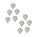 10 Pack Liquid Filled Pressure Gauge 0-60 Psi, 2.5" Face, 1/4" Npt Lower Mount. Fixed Price $165.76.