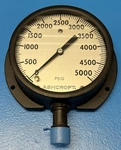Ashcroft 0-5000 Psig Pressure Gauge. Nos. 6685-00-965-1364. Fixed Price $200.00.