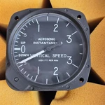 Aerosonic Instantaneous Vertical Velocity Indicator 30230-0124 Vintage 1973. Fixed Price $175.00.