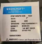 Ashcroft 20W1005PH 02B. Fixed Price $9.50.