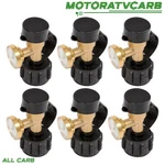 All-carb 6PCS Converts Universal Propane Tank Valve To QCC1 Outlet Gas Cylinder. Fixed Price $45.46.