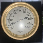Antique 10.5" Brass/bronze Railroad/nautical/industrial Steam Punk Presure Gauge. Fixed Price $250.00.