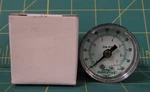 Numatics 214-117A 1-1/2" Pressure Gauge GA100A 0-100 Psi, 1/8" Npt Back Connect. Fixed Price $15.00.
