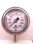 Ashcroft NSF-61 Industrial Duralife Gauge 1/2 Glycerin Filled 2000 Psi New. Fixed Price $79.99.