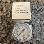 Wilkerson GRP-95-229 Pneumatic Pressure Gauge 160 Psi 11 Bar 49-035-000 1/4" Npt. Fixed Price $10.50.