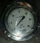 3.5" Beloit Gauge P/n MC-75-180-1 Psi 30. Fixed Price $25.00.