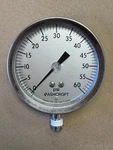 Ashcroft Gauge 216B610-12 Welded Aisi 316 Tube & Socket 0-60PSI. Fixed Price $40.00.