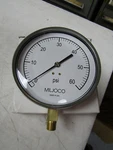New Miljoco 1/2" Contractor Pressure Gauge 0-60 Psi 1/4" Npt P4598L-04. Fixed Price $15.00.