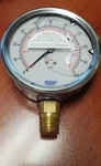Wika 9734355 213.53 4" Face, 1/2" Npt Lm 100 Psi Liquid Gauge New In Box. Fixed Price $34.99.