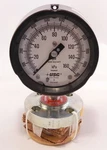 Ametek Pressure Gauge W/ Diaphragm 0-160 Psi 4-1/2". Fixed Price $274.80.