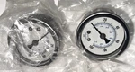 2 New Parker Bar 100XKPA 0-100 Psi Pressure Gauges Nos Nib. Fixed Price $24.71.
