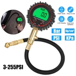 Digital Accurate Air Pressure Tire Gauge 255PSI Meter Tester For Truck Car Bike. Fixed Price $13.98.