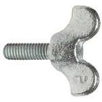 Thumb Screw, #10-24 Thread Size, Wing, Zinc Plated Iron, 1/2 Head Ht,. Fixed Price $72.69.