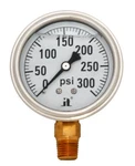 Zenport LPG300 Glycerin Liquid Filled Pressure Gauge, Psi, Silver - 1 Pack. Fixed Price $17.00.