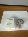 Grainger Liquid Filled Pressure Gauge Stainless Steel 2" 0-60PSI 1/4" Npt New. Fixed Price $22.49.