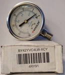 Weksler BY42YVC4LW 1/4" Lc 30"/0" Vac 100-0 Kpa Glycerine Filled Pressure Gauge. Fixed Price $25.98.
