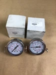 Dynamic Fluid CF1P-035B 500PSI Pressure Gauge Lot Of 2 Pieces. Fixed Price $38.00.