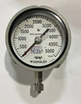 Weksler Royal 1/2" Pressure Gauge 049X3-EA233PYPLWBX 0-5000 Psig. Fixed Price $149.99.