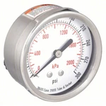 Commercial Pressure Gauge Corrosion-resistant Case, To 300 Psi, 2-1/2 In Dial. Fixed Price $25.00.