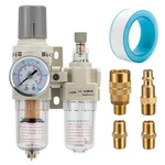 Air Pressure Regulator With GAUGE(0-150PSI),WATER Separator For .... Fixed Price $40.52.