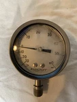Ashcroft Duralife Steel Case Pressure Gauge Hg Vac/ Psi/ Untested. Fixed Price $12.95.