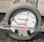 Dwyer A3215, 102136-70 Photohelic Pressure Switch Gauge, 5" Psi. Fixed Price $225.00.