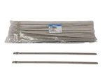 (X100) New Band-it Tie-lok Cable Ties 304SS Stainless Steel Zip 3/8" 15". Fixed Price $31.99.