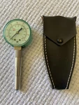 Vintage Ingersoll-rand 1050 Us Gauge Dial 32823 Air Pressure Leather Pouch. Fixed Price $25.98.