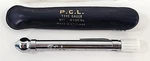 Vtg Pcl Tyre Pressure Gauge Pocket Metal Auto Bike Tires Tool Made In England. Fixed Price $29.99.